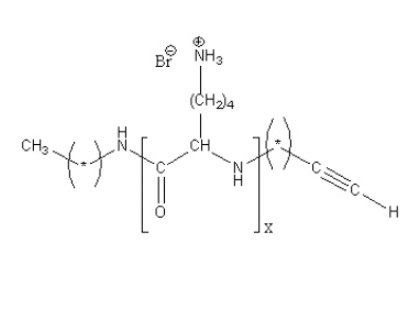 AK-PLKB 聚L賴氨酸氫溴酸鹽-炔基 端基修飾