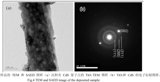 TiO2納米棒/CdS量子點(diǎn)