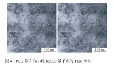 PEG修飾ZnO量子點