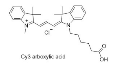 Cy3 carboxylic acid花氰染料，Cy3-COOH