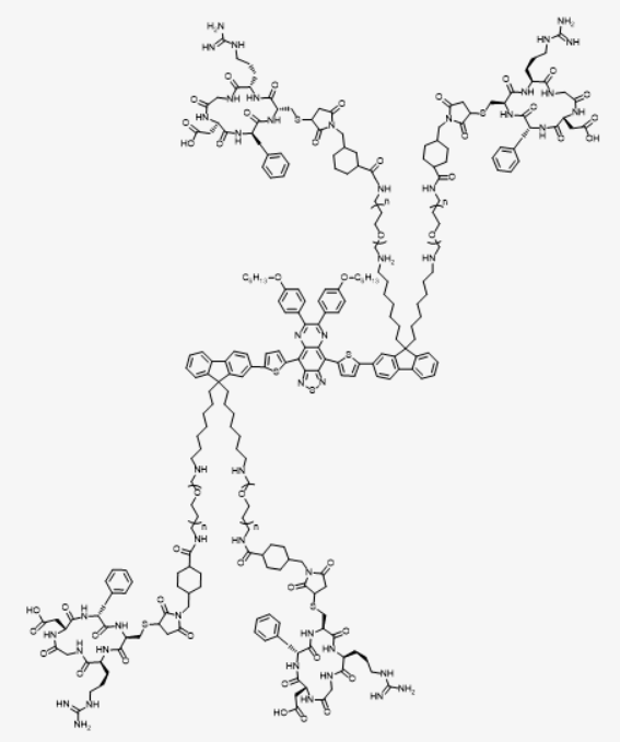 近紅外二區(qū)靶向探針，TTQ-RGD