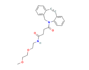 m-PEG2-DBCO，甲氧基二聚乙二醇-二苯基環(huán)辛炔 