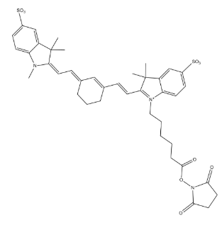 脂溶性Cyanine7 NHS ester 花菁染料CY7標記N-羥基琥珀酰亞胺