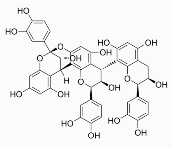 cas:88082-60-4 Cinnamtannin B-1 肉桂單寧B-1 活性氧分子