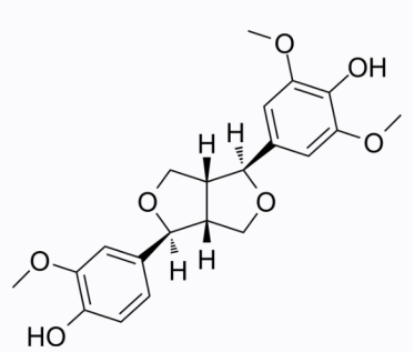 cas:40957-99-1 (+)-Medioresinol 梣皮樹脂醇 活性氧分子