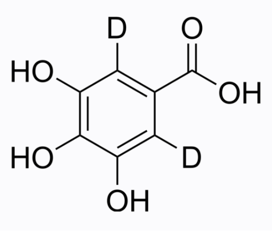 cas:294660-92-7 Gallic acid-d2  沒(méi)食子酸-d2 ROS小分子