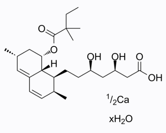 cas:530112-57-3 Simvastatin acid calcium hydrate辛伐他汀鈣水合物