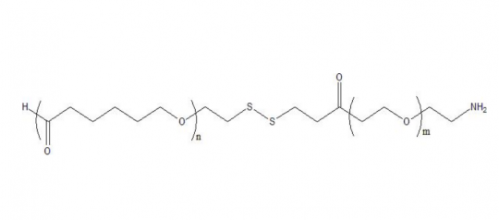 PCL-SS-PEG-NH2，聚己內(nèi)酯-SS-聚乙二醇-胺
