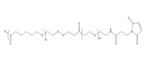 PCL-SS-PEG-MAL，聚己內(nèi)酯-SS-聚乙二醇-馬來酰亞胺