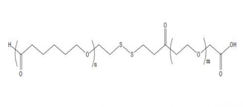 PCL-SS-PEG-COOH，聚己內(nèi)酯-SS-聚乙二醇-羧基