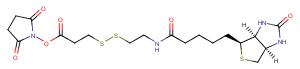 NHS-SS-biotin Chemical Structure