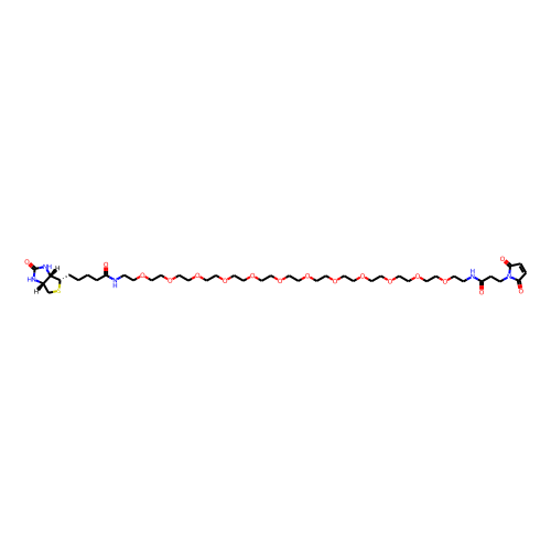 Biotin-PEG12-Mal Chemical Structure