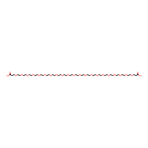 Bis-PEG21-acid Chemical Structure