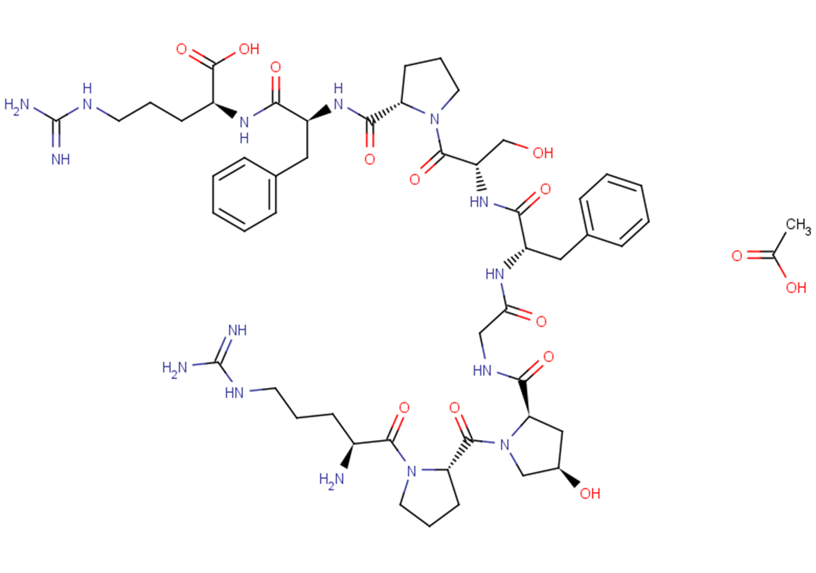(Hyp3)-Bradykinin acetate