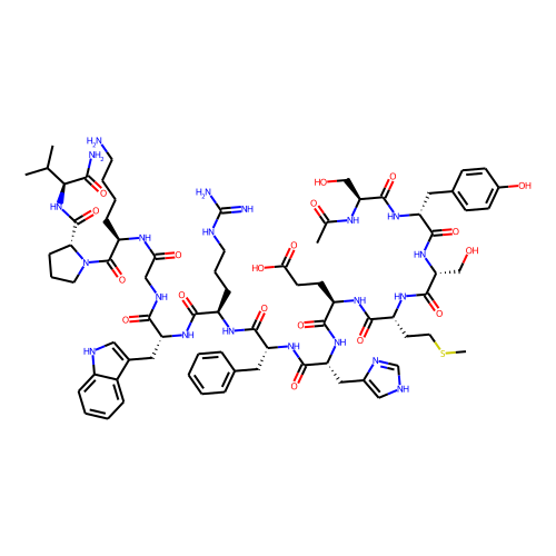 a-MSH, amide