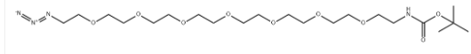 Azido-PEG7-NHBoc cas:206265-96-5 疊氮-七聚乙二醇-氨基叔丁氧羰基