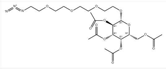 CAS:153252-44-9，Azido-PEG4-tetra-Ac-beta-D-glucose