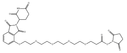 CAS:2411681-88-2，Thalidomide-O-PEG4-NHS ester