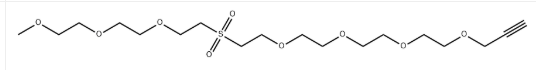 CAS:2055041-02-4，m-PEG3-Sulfone-PEG4-propargyl