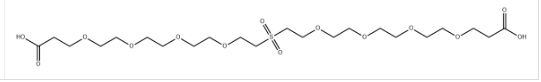 CAS:2055024-37-6，Acid-PEG4-Sulfone-PEG4-acid