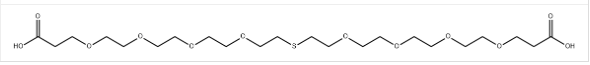 CAS:2055041-21-7，Acid-PEG4-S-PEG4-acid