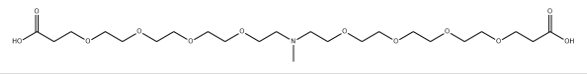 CAS:2055014-77-0，N-Me-N-bis(PEG4-acid) HCl salt