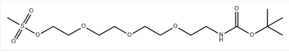 CAS:1447797-72-9，t-Boc-N-Amido-PEG4-Ms