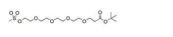 CAS:870487-48-2，Ms-PEG4-t-butyl ester
