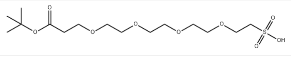 CAS:1817735-26-4，t-Butoxycarbonyl-PEG4-sulfonic acid