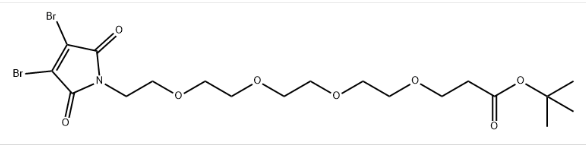 CAS:2030168-38-6，3,4-Dibromo-Mal-PEG4-t-butyl ester