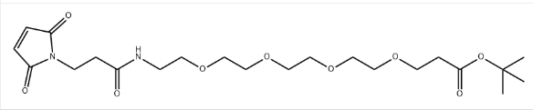 cas:1415800-35-9，Mal-Amido-PEG4-t-butyl ester