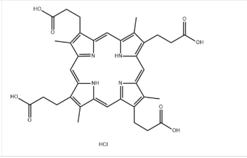 cas:69477-27-6，糞卟啉二化物;四羧基卟啉I 鹽