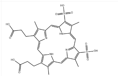 cas:58537-78-3，卟IX2,4 - 二磺酸二甲酯二鈉鹽
