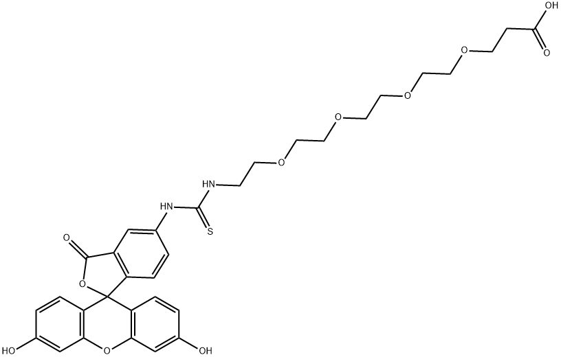 cas:1807518-76-8 Fluorescein-PEG4-Acid