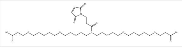 N-Mal-N-bis(PEG4-acid) CAS:2100306-52-1