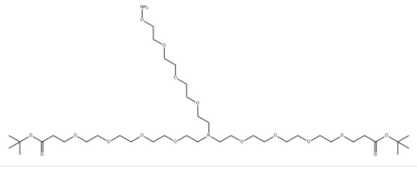 CAS:2112737-19-4 N-(Aminooxy-PEG3)-N-bis(PEG4-t-butyl ester)